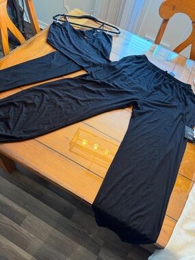 Lulu's Black Casual Jumpsuit